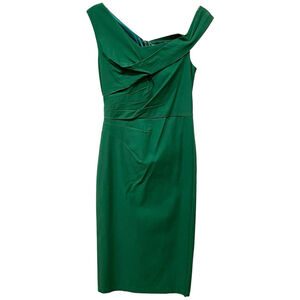 Belle Pogue Womens Size Small Sleeveless Sheath Retro Dress Body Con Stretch